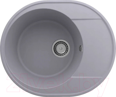 Мойка кухонная Ulgran Quartz Nora 585-05 (бетон) - фото