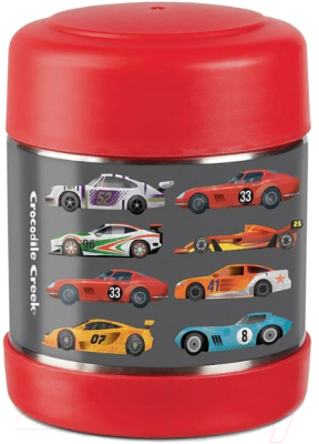 Термос для еды Crocodile Creek Машинки 1057-8 - фото