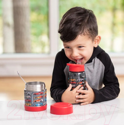 Термос для еды Crocodile Creek Машинки 1057-8