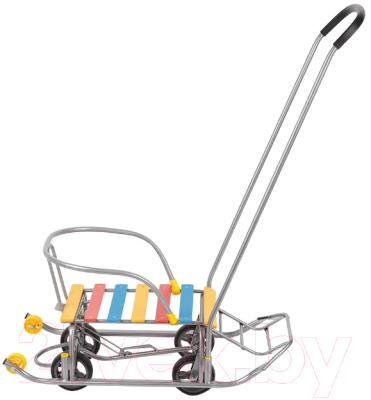 Санки детские GalaXy Мишутка Универсал 1 (серебристый)