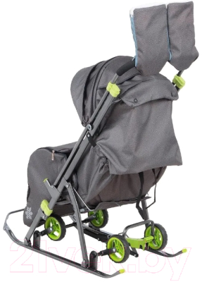 Санки-коляска GalaXy Kids 3-2С