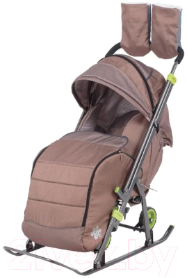 Санки-коляска GalaXy Kids 3-2С - фото