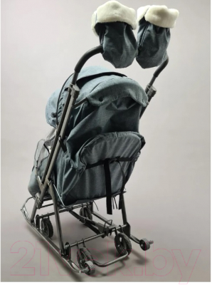 Санки-коляска GalaXy Kids 3-3С