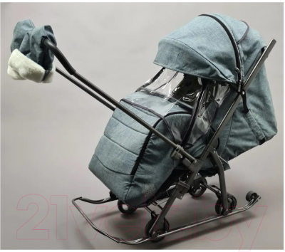 Санки-коляска GalaXy Kids 3-3С