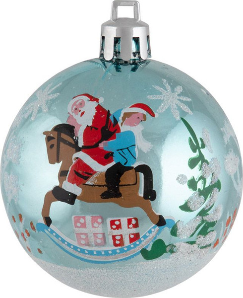 Набор шаров новогодних Волшебная страна Зимний пейзаж / 007495