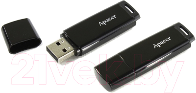USB flash накопитель Apacer AH336 32GB Black (AP32GAH336B-1)