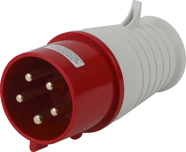 Вилка силовая ЭРА V-32-3P-PE-N-IP44 / Б0032854 - фото