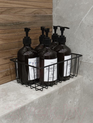 Корзина Violet Металлическая / 720107 (черный)