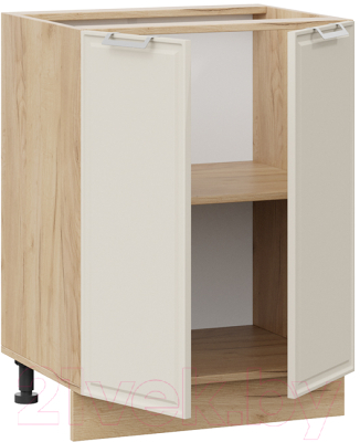 Шкаф-стол кухонный ТриЯ Белладжио 1Н6 (дуб крафт золотой/софт панакота)