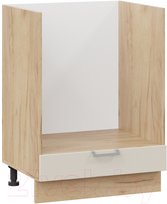 Шкаф под духовку ТриЯ Белладжио 1Н6Б (дуб крафт золотой/софт панакота) - фото