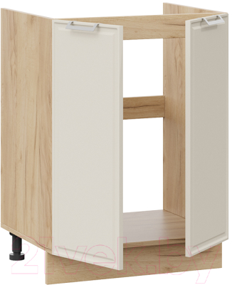 Шкаф под мойку ТриЯ Белладжио 1Н6М (дуб крафт золотой/софт панакота)