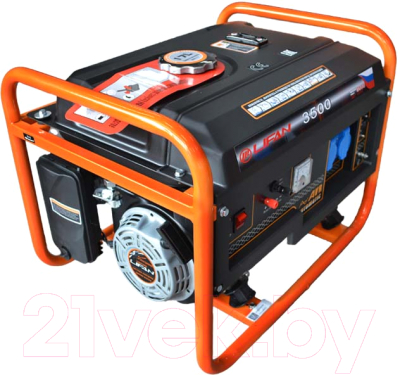Бензиновый генератор Lifan 3 GF-6 (LF3500)