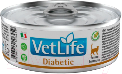 Влажный корм для кошек Farmina Vet Life Natural Diet Cat Diabetic - фото
