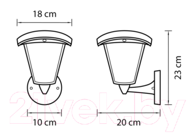 Бра уличное Lightstar Lampione 375670