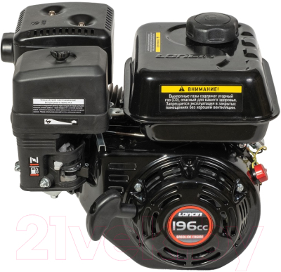 Двигатель бензиновый Loncin G200F D19