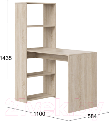 Письменный стол ТриЯ Тип 12 (дуб сонома)