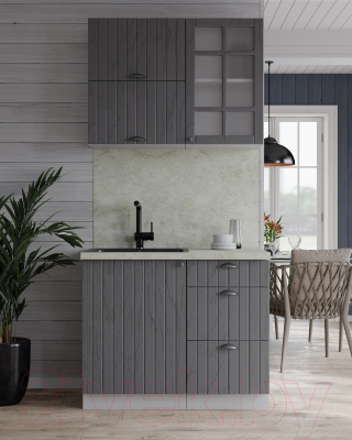 Готовая кухня Интерлиния Берес 0.9Б