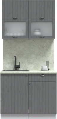 Готовая кухня Интерлиния Берес 1.0Б - фото