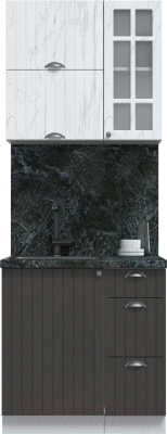 Готовая кухня Интерлиния Берес 0.8Б - фото