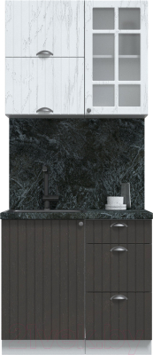 Готовая кухня Интерлиния Берес 0.9Б - фото