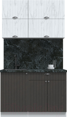 Готовая кухня Интерлиния Берес 1.2Б - фото