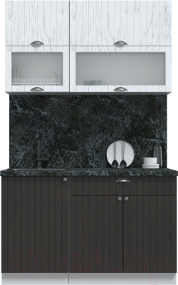 Готовая кухня Интерлиния Берес 1.3Б - фото