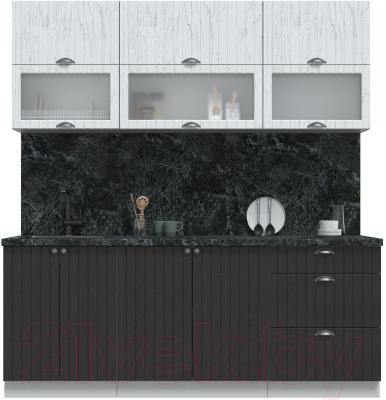 Готовая кухня Интерлиния Берес 2.0Б - фото