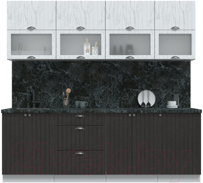 Готовая кухня Интерлиния Берес 2.3Б - фото