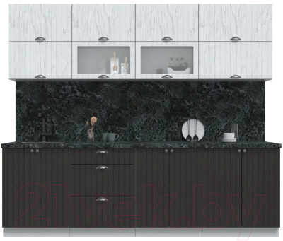 Готовая кухня Интерлиния Берес 2.5Б - фото