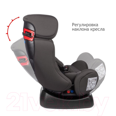 Автокресло Siger Диона Animals Панда (серый/бежевый)