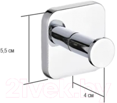 Крючок для ванной Ekko E1405-1