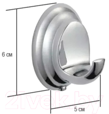 Крючок для ванной Ekko E1505-1