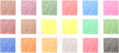 Набор цветных карандашей ArtSpace Лесные жители / CP_41026