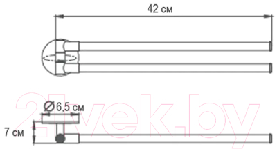 Держатель для полотенца Ekko E3101-2