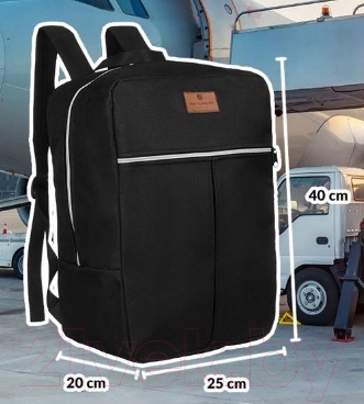 Рюкзак Peterson PTN PP-Black-SILVER