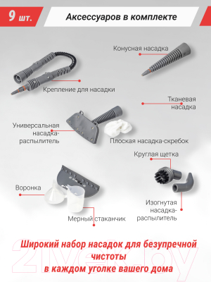 Пароочиститель Sundays Home QJ05-01