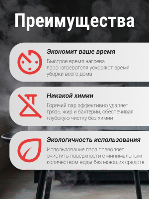 Пароочиститель Sundays Home QJ05-01