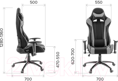 Кресло геймерское Everprof Lotus S4