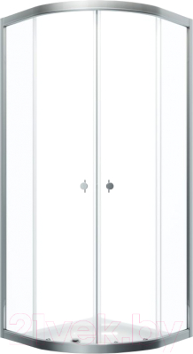 Душевой уголок Triton Альфа-Хром 90х90 (без поддона) - фото