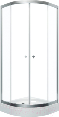Душевой уголок Triton Альфа-Хром 100х100 (без поддона)