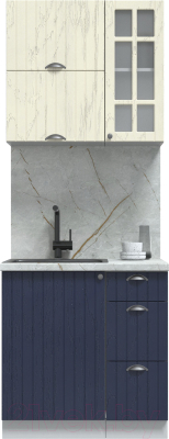 Готовая кухня Интерлиния Берес 0.8Б - фото