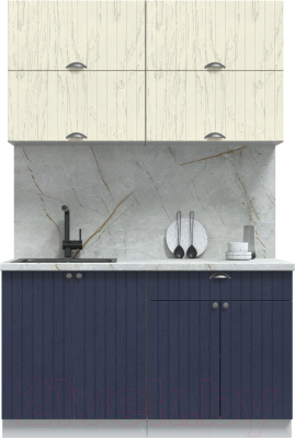 Готовая кухня Интерлиния Берес 1.4Б - фото