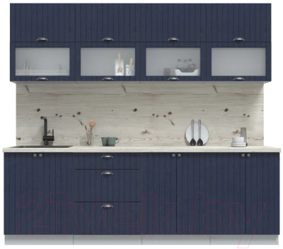 Готовая кухня Интерлиния Берес 2.4Б - фото