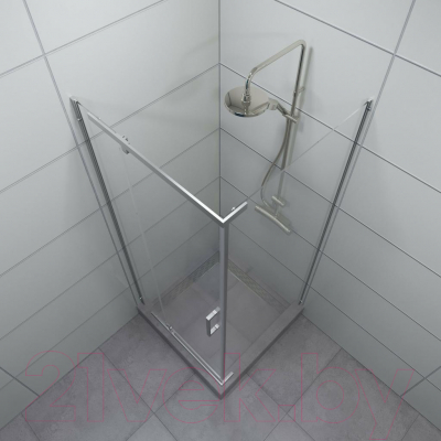 Душевой уголок Triton Терра 90x90 (хром, без поддона)