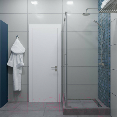 Душевой уголок Triton Терра 90x90 (хром, без поддона)