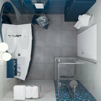 Душевой уголок Triton Терра 90x90 (хром, без поддона)