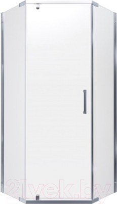 Душевой уголок Triton Дека 90x90 (хром, без поддона) - фото