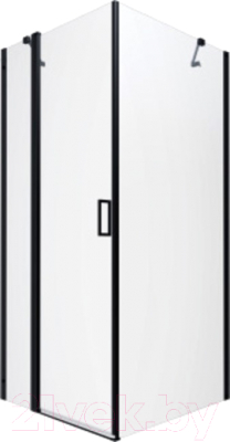 Душевой уголок Triton Йота 90x90 (черный, без поддона) - фото