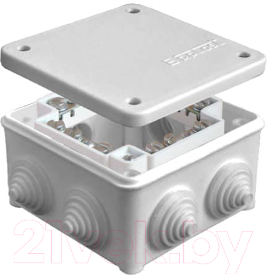 Коробка распределительная Epplast ОП 85x85x45мм / 130124 - фото