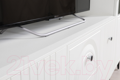 Тумба Mobi Валенсия ТВ 16.45 (белый РЕ шагрень/белый шагрень ПВХ)